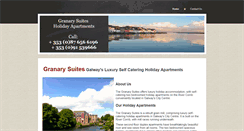 Desktop Screenshot of granary-suites.ie